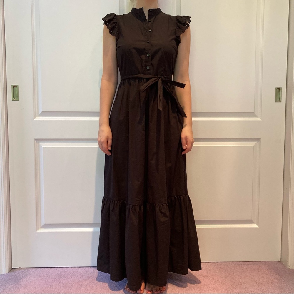 🎉Dress Sale🎉 Long Black Peasant Dress